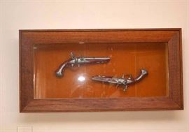 Gun Shadow Box Display (not real guns)