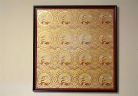 Framed Japanese Origami Paper