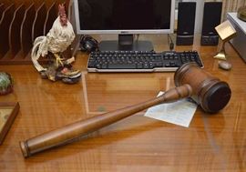 Large Wooden Gavel