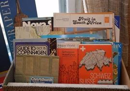 LOTS of Vintage Travel Brochures from All Over the World!