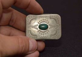 Vintage Metal Pill Box