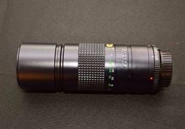 Minolta 200mm Telephoto Camera Lens