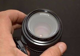 Minolta Camera Lens