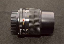 Minolta 135mm Camera Lens