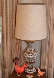 Mid Century Ceramic Table Lamp