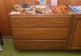 Vintage Wood Chest of Drawers
