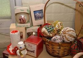 Vintage Christmas Ornaments
