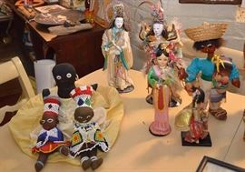 Small Collection of Ethnic Dolls