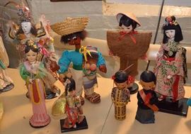 Small Collection of Ethnic Dolls