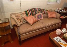 Vintage Camelback Sofa