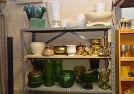 Pottery & Glass Vases / Planters