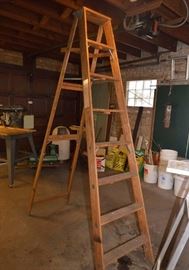 Large Wood Ladder