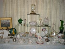 Antique glassware