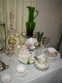 Antique glassware