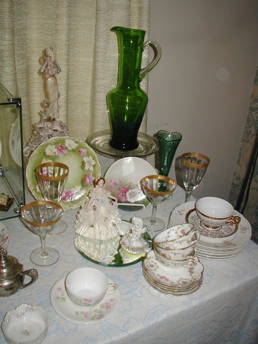 Antique glassware