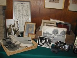 Quiet Bird Men items and vintage airplane photos