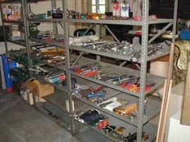 Garage shelving