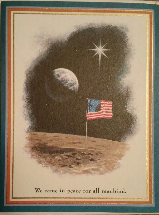 A Space Christmas card