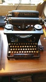 Smith Bros. Typewriter