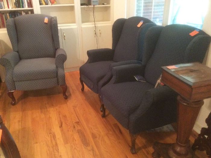 Three recliners from Ethan Allen