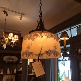 Morning Glory Chandelier   this item is on consignment at a different location call Justus 901-210-6243 for more information