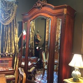   ARMOIRE   THIS ITEM IS ON CONSIGNMENT AT A DIFFERENT LOCATION   CALL JUSTUS 901-210-6243 FOR MORE INFORMATION