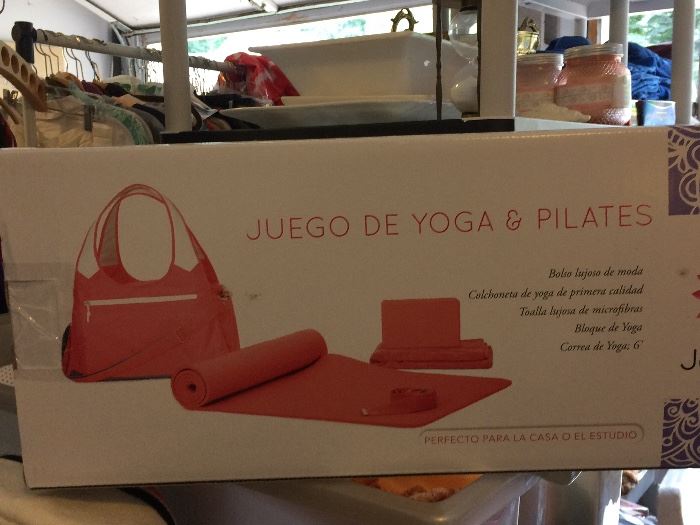 Yoga mat and Pilates 