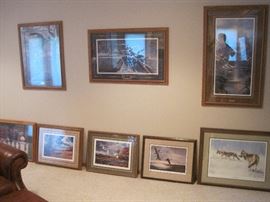 Wildlife art by Rick Kelly, Les Kouba, Kim Norlien and others. 