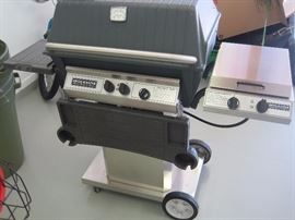 Broilmaster gas grill.