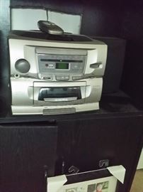 dvd, cd and stereo player