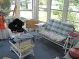 Porch furniture and more.