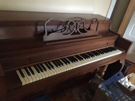 Everett upright piano