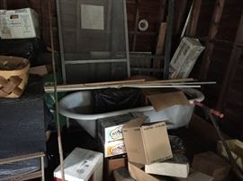 Vintage claw foot tub