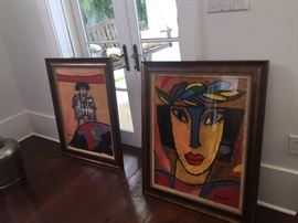 Sold "THE MASK". The left piece is available.