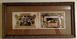 Maxfield Parish Jello Advertising in Frame