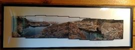 Darry Melton Photo Collage - CA Coast Tidepools 14"x42"