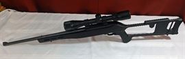 Ruger 10-22 Semiautomatic .22 Cal Rifle with Tactical Stock.
