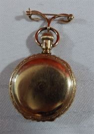 c1895 American Waltham Pocket Watch.  Grade Seaside 7j S/N: 6756382