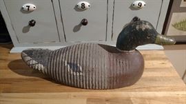 Folk Art Wood Duck