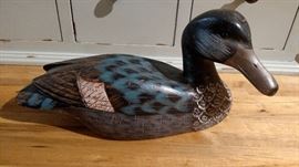 Folk Art Wood Duck
