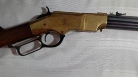 Navy Arms Henry 44-40 Brass Frame Carbine Rifle New In Box Unfired