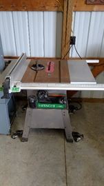Hitachi Table Saw