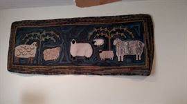 Antique Sheep Hook Rug