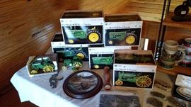 John Deere and Massey Ferguson Precision Tractors