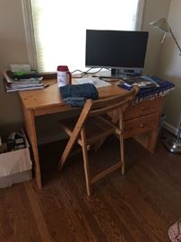 pine student desk