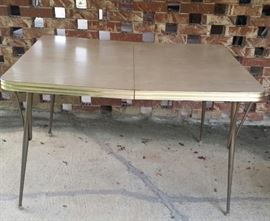 1960's kitchen metal table
