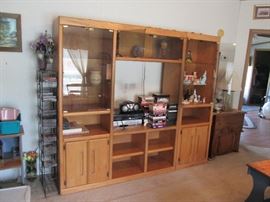 large entertainment center