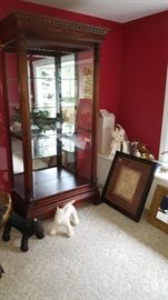 Large Howard Miller Display Cabinet