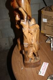 Wood carving