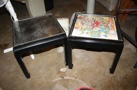 Pair of end tables